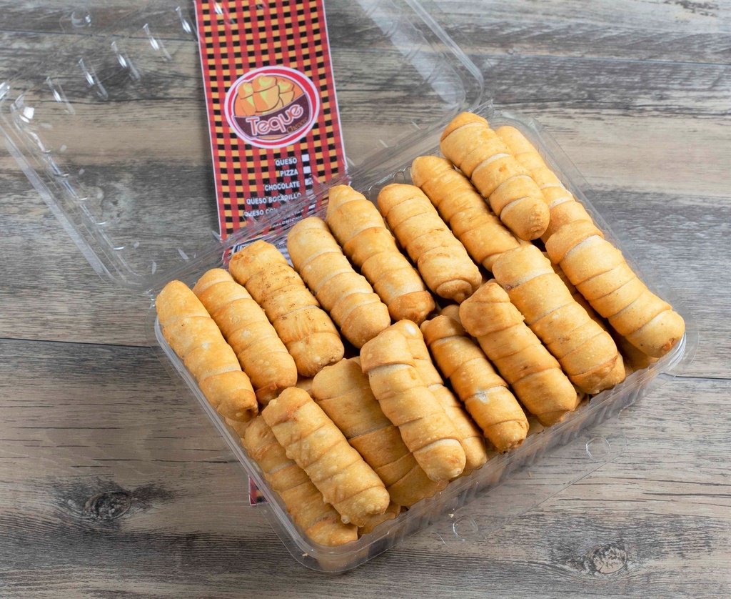 48 Tequeños tipo boquitas de queso blanco listos con salsa tártara