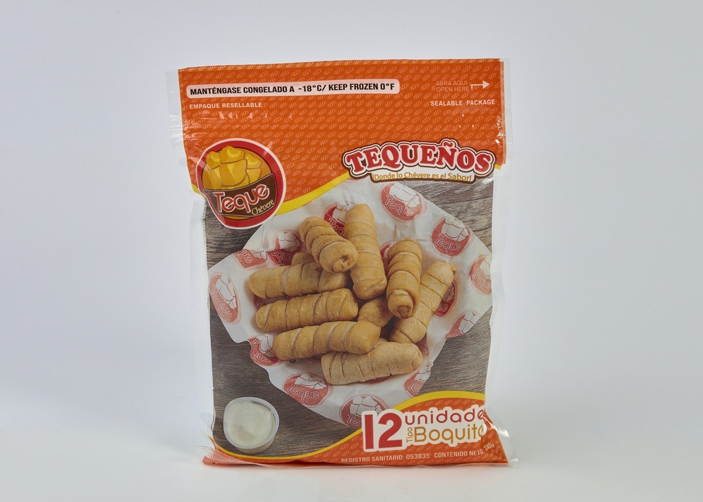 Tequeños tipo Boquitas de 12 unidades