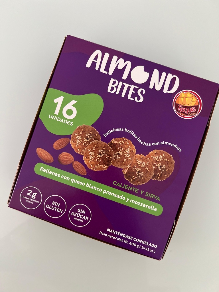 Almond Bites de 16 unidades