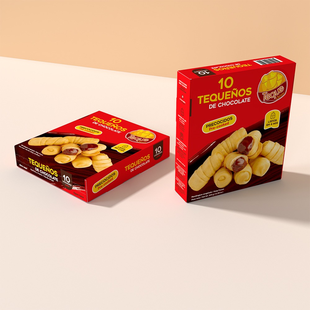 Tequeños ¡Full Chocolate! 10 unidades Pre-cooked