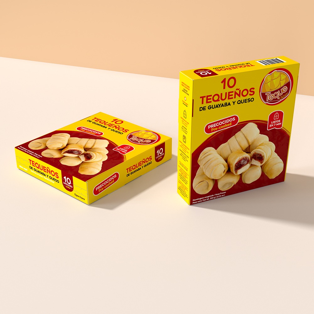 Tequeños ¡Full Queso Guayaba! 10 unidades Pre-cooked