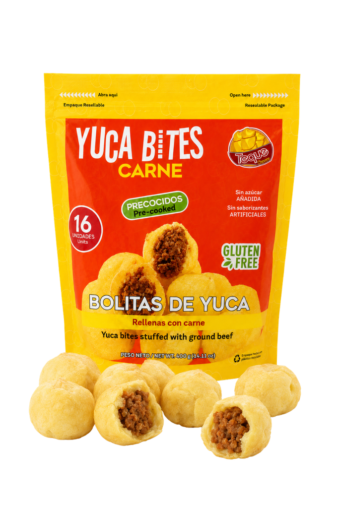 Yuca Bites Carne de 16 unidades