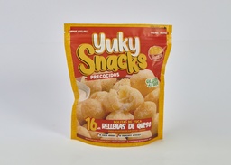 [PY001] Yuky Snacks de Queso Blanco de 16 unidades