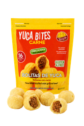 [PY008] Yuca Bites Carne de 16 unidades